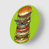 Big Cheeseburger Ronde Klok (Hoek)