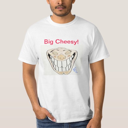 Big Cheesy Smile t-shirt (Voorkant)
