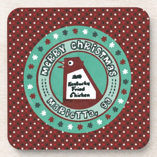 Big Chicken Onderzetter Set (Voorkant)