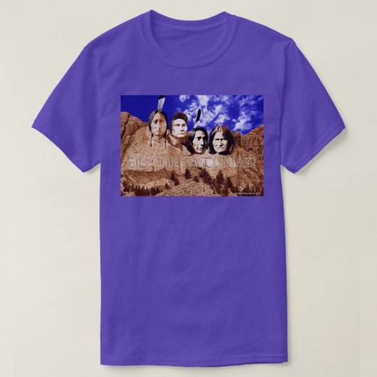 Big Chiefs Mountain T-shirt (Design voorkant)
