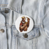 Big Chimpin Ronde Button 7,6 Cm (In situ)