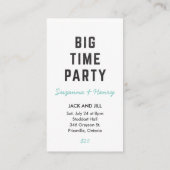 Big City Boy + Small Town Girl Jack & Jill Ticket (Dos)