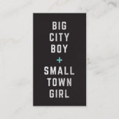 Big City Boy + Small Town Girl Jack & Jill Ticket (Devant)