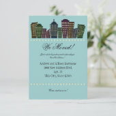 Big City Nouveau Faire-part d'adresse (Debout devant)