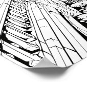 Big City Park Kleurplaat Poster (Hoek)