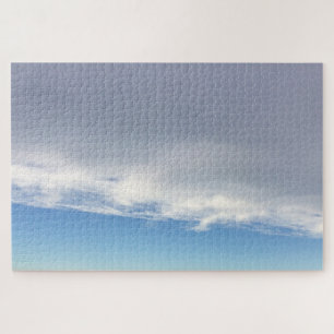 Big cloud Blue Sky foto Big moeilijk Legpuzzel
