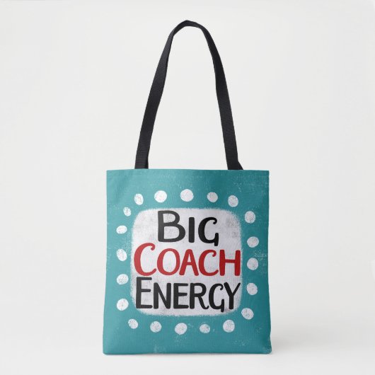 Big Coach Energy Canvas tas (Voorkant)