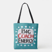 Big Coach Energy Canvas tas (Achterkant)