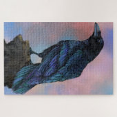 Big Common Raven - Kunst schilderen Legpuzzel (Horizontaal)
