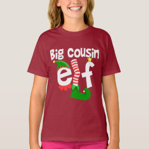 Big Cousin Elf Kerstmis T-shirt