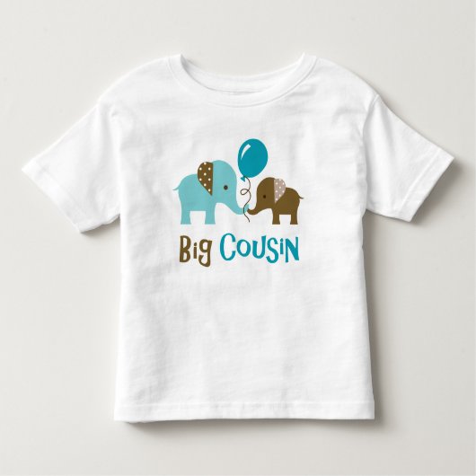 Big Cousin - Mod Elephant t-shirts pour garçons (Devant)