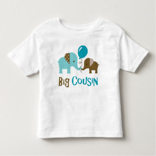 Big Cousin - Mod Elephant t-shirts voor jongens