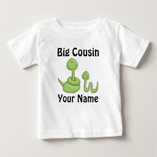 Big Cousin Snake Gepersonaliseerd Shirt (Voorkant)