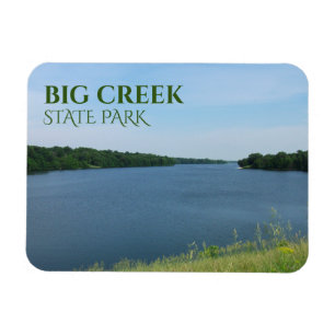 Big Creek Lake, Big Creek State Park, Iowa Magneet
