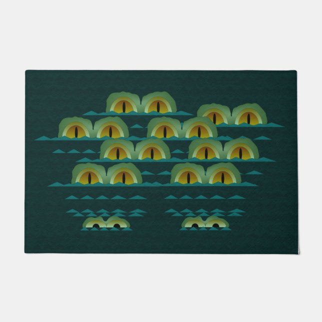 Big Croc Doormat Deurmat (Voorkant)