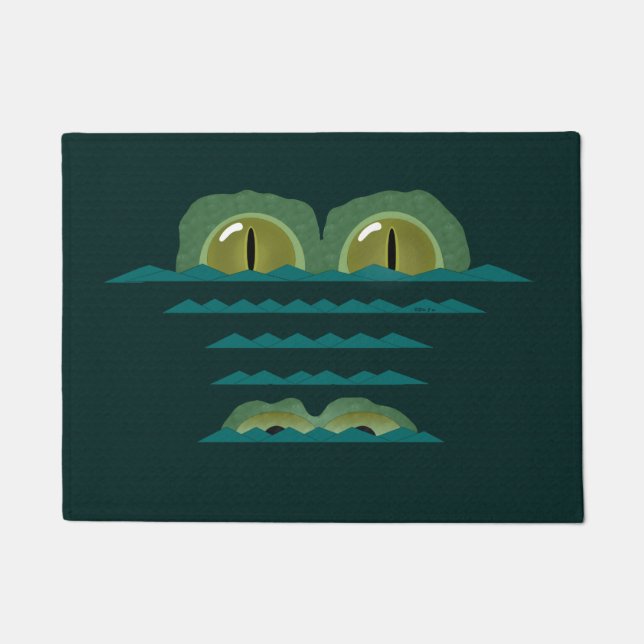 Big Croc Doormat Deurmat (Voorkant)