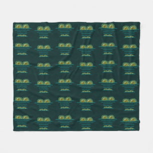 Big Croc Fleece Blanket Deken