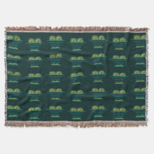 Big Croc Throw Blanket Deken
