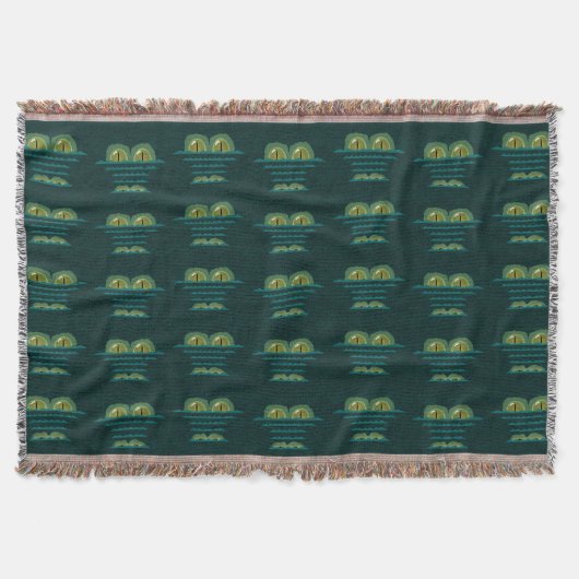 Big Croc Throw Blanket Deken (Voorkant)