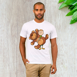 Big Cuddly Teddy Bear Mannen T-shirt
