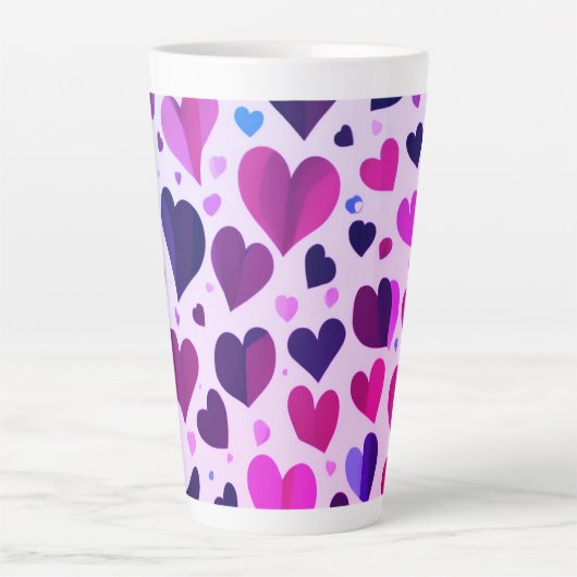 big cup latte mok (Voorkant)