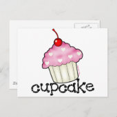 Big Cupcake Briefkaart (Voorkant / Achterkant)
