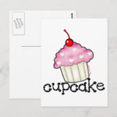 Big Cupcake Briefkaart (Voorkant / Achterkant)