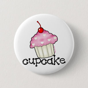 Big Cupcake Ronde Button 5,7 Cm