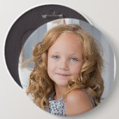 BIG custom photo round button (Voorkant /achterkant)