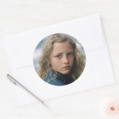 BIG CUSTOM ROUND PHOTO STICKERS (Enveloppe)