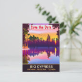 Big Cypress, Floride, Carte postale de voyage (Debout devant)