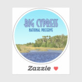 Big Cypress National Preserve Florida Sticker (Vel)