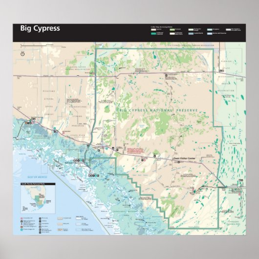 Big Cypress National Preserve Poster (Voorkant)
