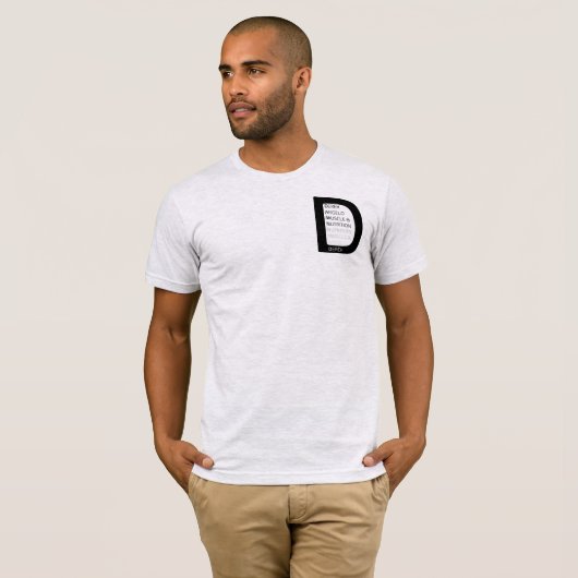 Big D Dedication T-Shirt (Voorkant volledig)