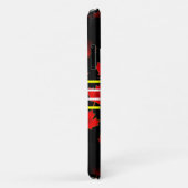 Big Dad Canadian Maple (Jouw naam) op Black Case-Mate iPhone Case (Achterkant/rechts)