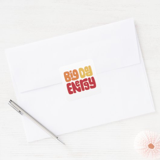 Big Dad Energy Sticker (Envelop)