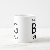 Big Dad Mok Funny Vaderdag Coffee Mok (Center)