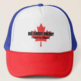 Big Daddy Energy Canada Maple Leaf gevoed door jou Trucker Pet