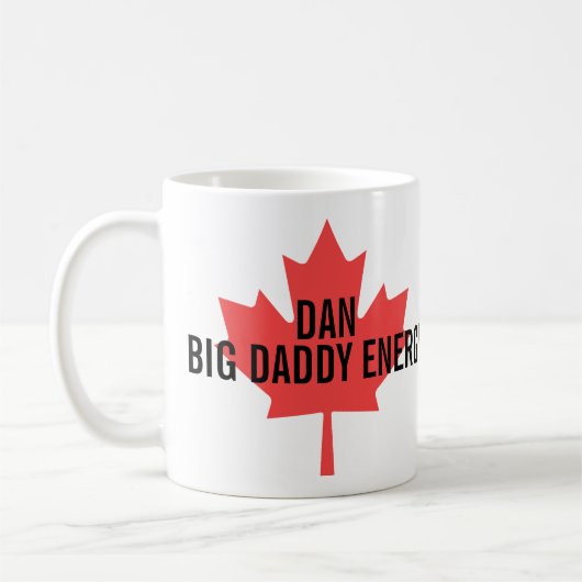 Big Daddy Energy Canadian Maple Leaf Koffiemok (Links)