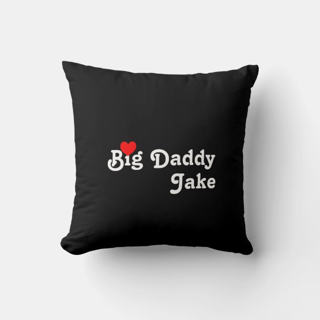 Big Daddy met Rode Hart Sierkussen (Voorkant)