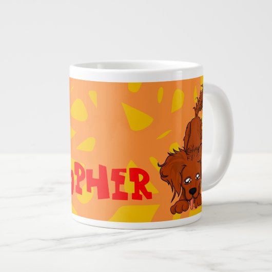 Big Danny Dog Extra Grote Mok (Voorkant rechts)