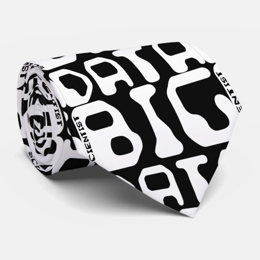 Big Data Scientist Stropdas (Opgerold)