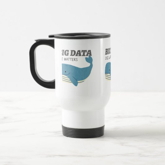 Big Data taille important Mug (Gauche)