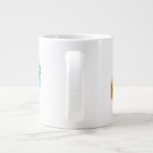 Big Data Visualization Analytics-technologie Grote Koffiekop (Achterkant)