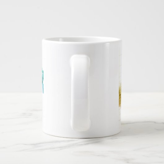 Big Data Visualization Analytics-technologie Grote Koffiekop (Achterkant)