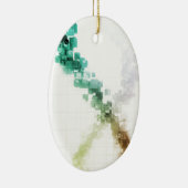 Big Data Visualization Analytics-technologie Keramisch Ornament (Rechts)