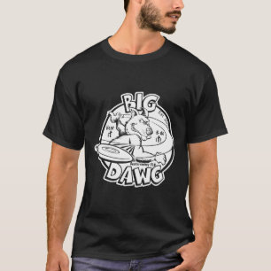 Big Dawg Disk Husky T-shirt