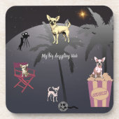 Big Dazzling Star Bier Onderzetter (Voorkant)