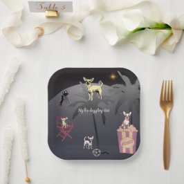 Big Dazzling Star Papieren Bordje