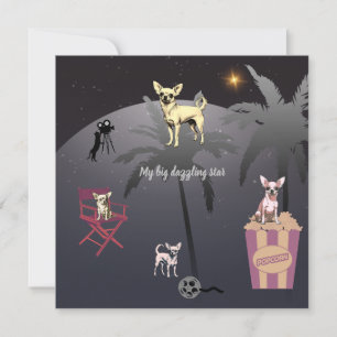 Big Dazzling Star Wenskaart